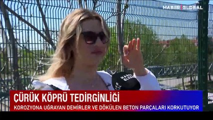 Çürük köprü tedirginliği: Bakırköy'deki bu köprüden geçmek yürek istiyor!