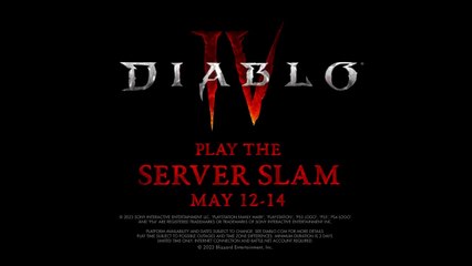 Diablo IV Server Slam Trailer PS
