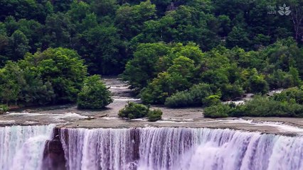 1 Hour of Soothing Niagara Waterfall White Noise for Relaxation