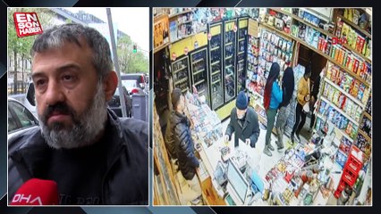 Beyoğlu'nda büfeye silahlı saldırı