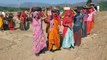 Kishangarh : श्रमदान कर बहाया पसीना, ग्रामीणों ने की जल स्त्रोत की खुदाई