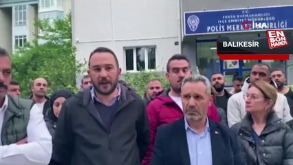 Balıkesir'de AK Parti seçim aracına saldırı