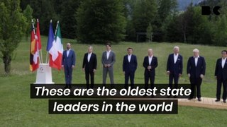 These are the oldest state leaders in the world