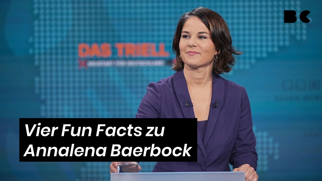 Vier fun facts zu annalena baerbock