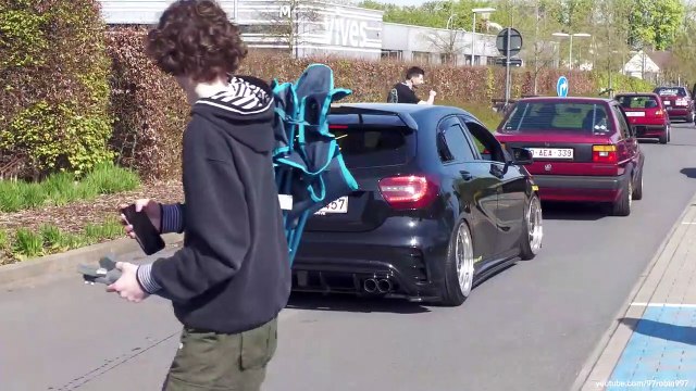 LOW Tuner cars arriving on a Carshow - Lay Low 2023