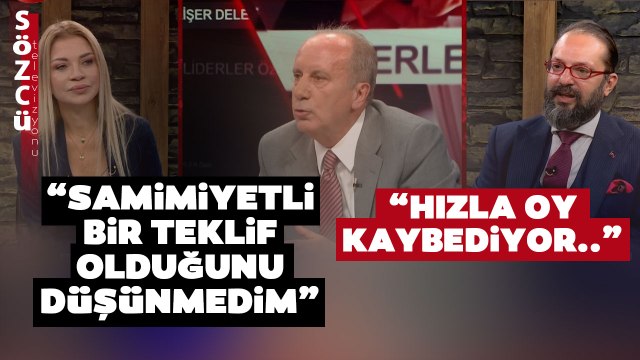 Ahmet Kasım Han'dan Muharrem İnce'ye Sert Sözler 'Kendini Temize Çıkarmak İçin Yapıyor!'