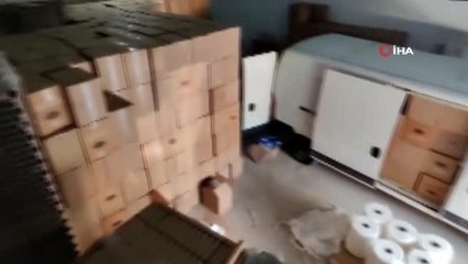 İzmir'de 34 milyon 740 bin kaçak makaron ele geçirildi