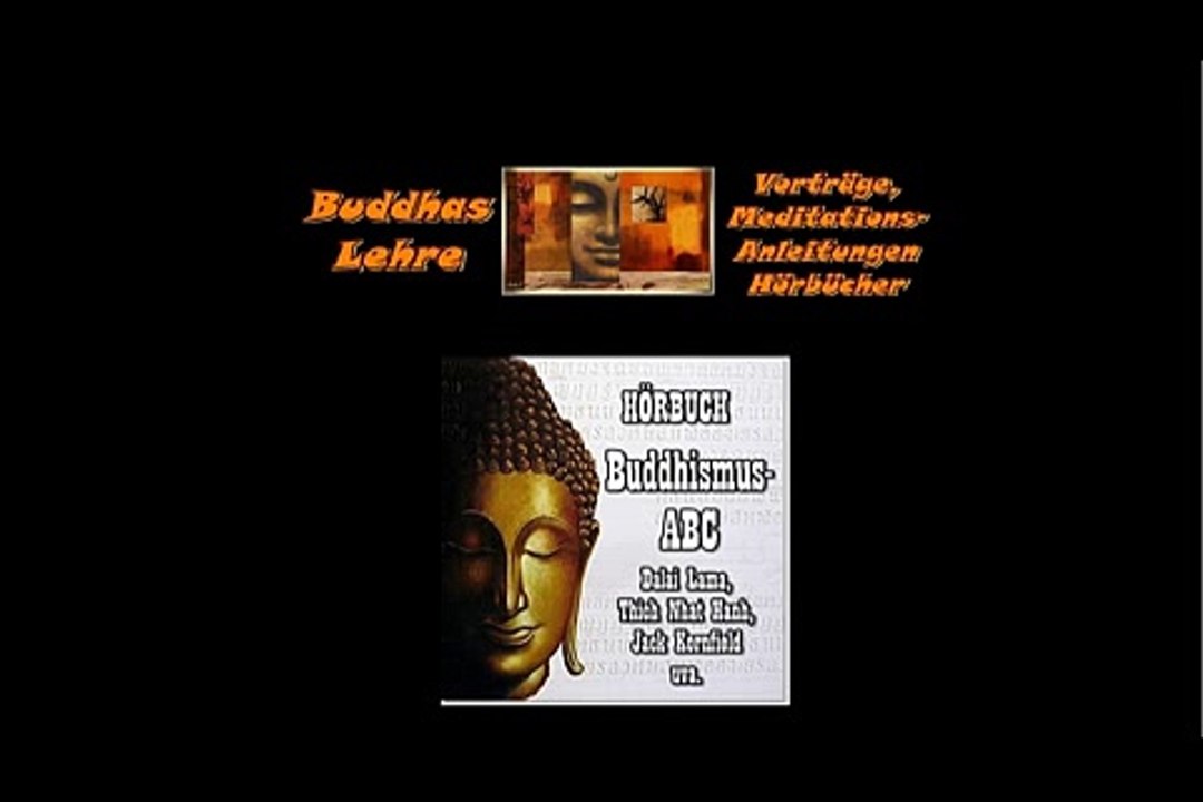Hörbuch Bewusstsein & Geist ( Buddhismus-ABC Teil 2 )