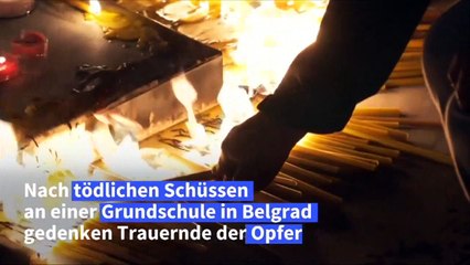 Belgrad nach Schusswaffengriff auf Grundschule unter Schock