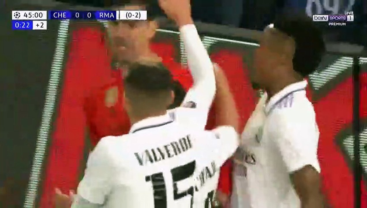 ملخص مباراة ريال مدريد وتشيلسي (2-0) دوري ابطال اوروبا
