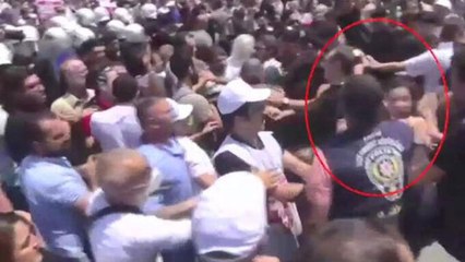 Eylemde polise tokat atan astsubaya hapis cezası