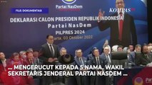 Kata NasDem Terkait Bakal Cawapres Pendamping Anies Baswedan di Pemilu 2024