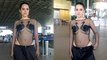 Urfi Javed Wears Bold See-Through Dress At Airport, Watch
