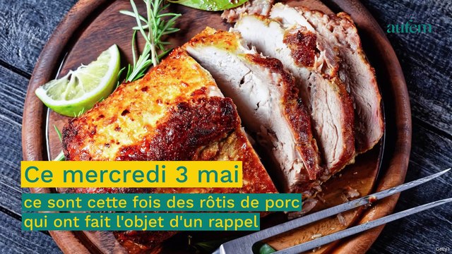 Rappel produit : attention à ces rôtis contaminés à la salmonelle