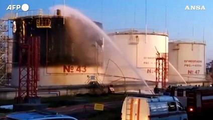 Mosca, attaccata con un drone la raffineria di petrolio di Ilsky