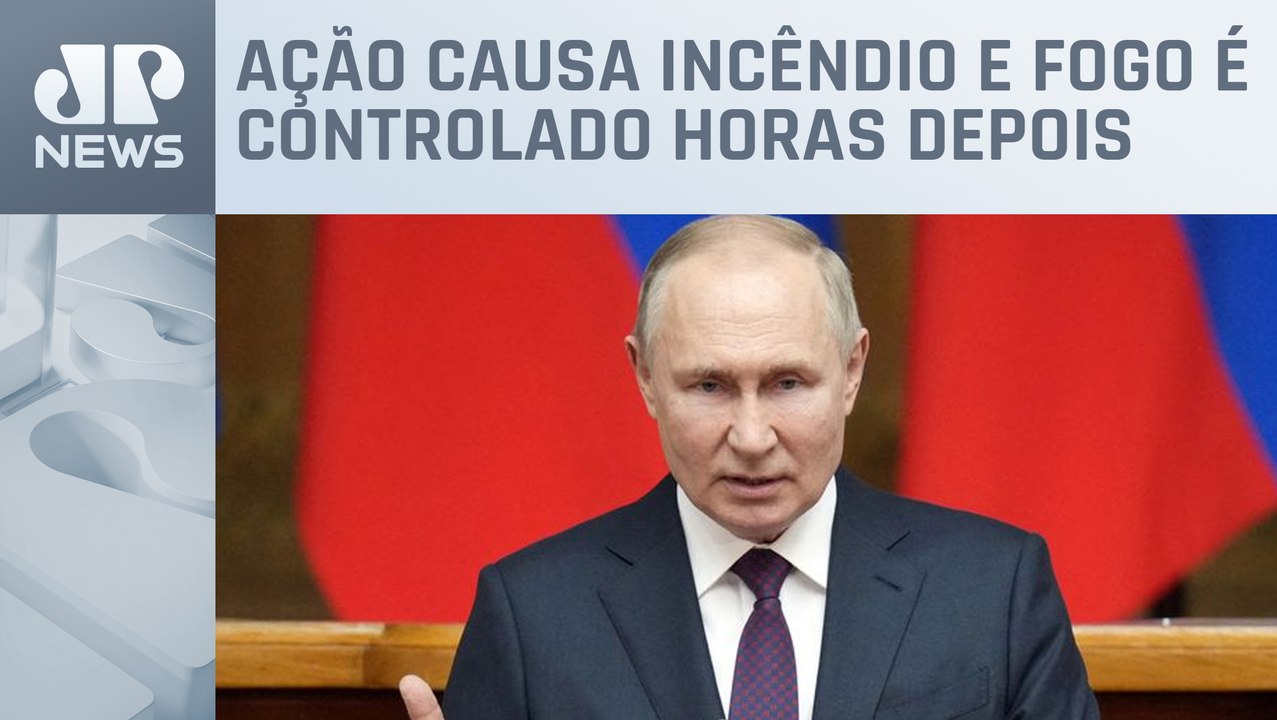 Rússia diz que Ucrânia atacou Kremlin com drones em tentativa de matar Putin