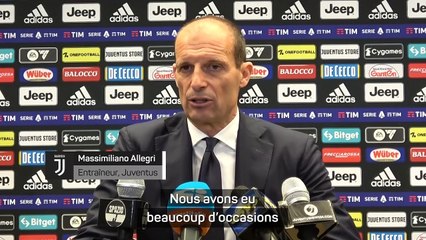 Allegri : "Nous ne savions plus comment faire pour gagner"