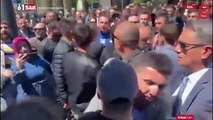 Trabzonlular ile HÜDA-PAR standı açanlar birbirine girdi