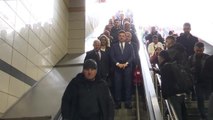 İmamoğlu, Çekmeköy-Sancaktepe-Sultanbeyli Metrosu'nun Test Sürüşüne Katıldı: 