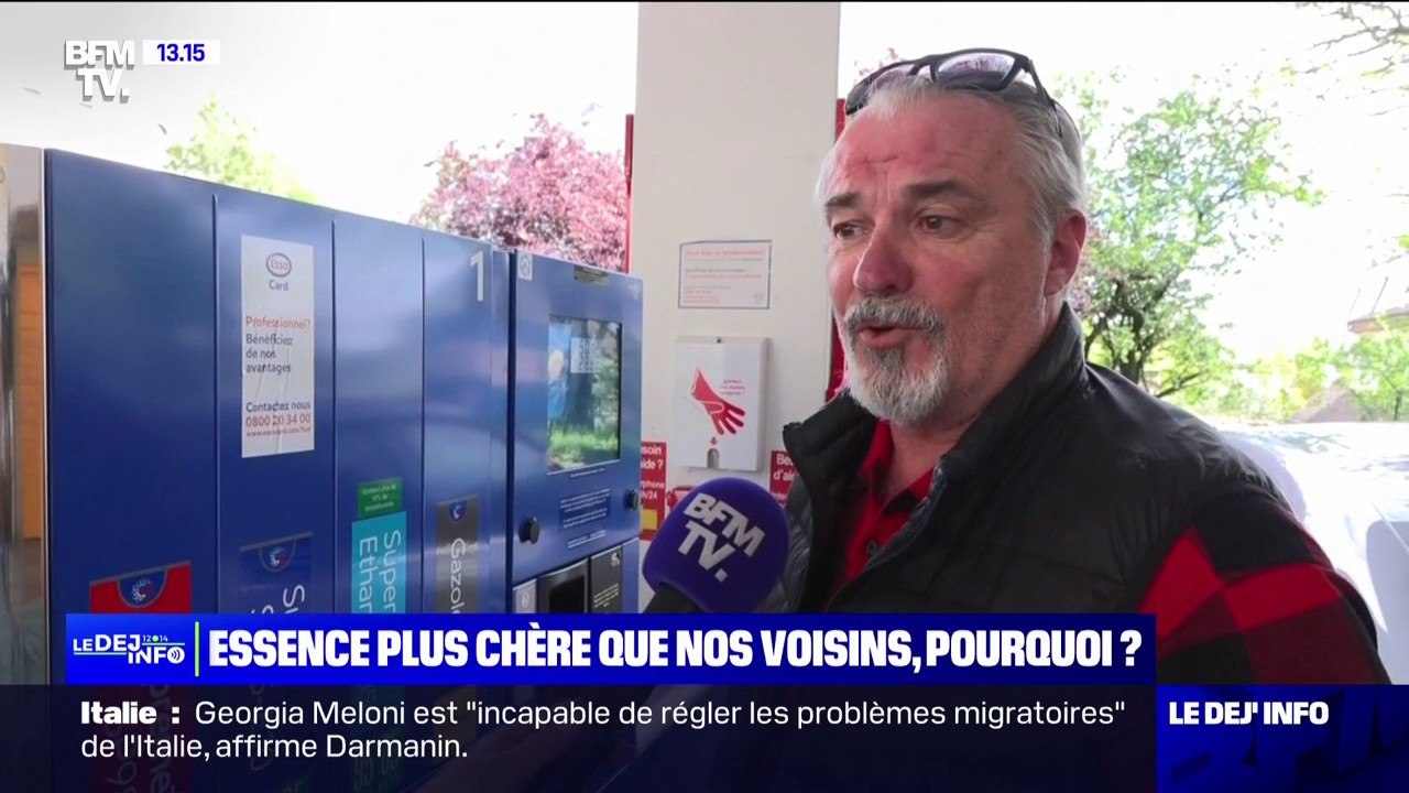 "Nous sommes un peu pris pour des vaches à lait": l'incompréhension des Français face à l'essence plus chère que chez nos voisins européens