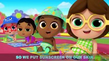 Play Outside At The Beach | Little Angel Kids Songs & Nursery Rhymes