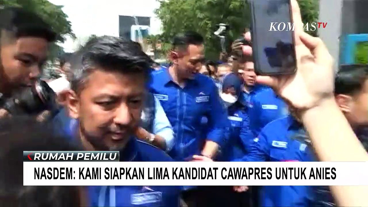 NasDem Siapkan 5 Kandidat Cawapres untuk Dipilih Anies Baswedan, Siapa Saja?