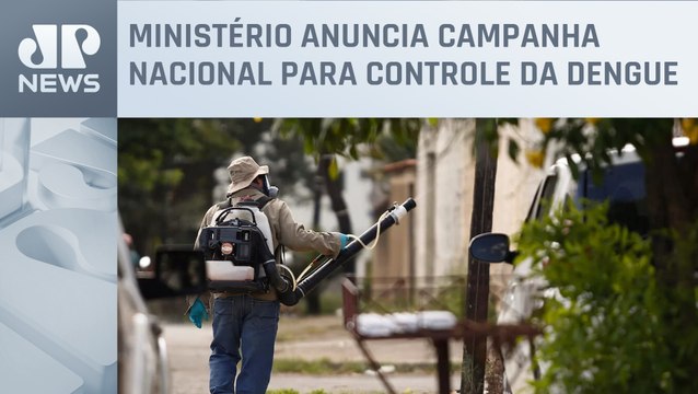 Com casos em alta de dengue, Saúde lança campanha para combater epidemia