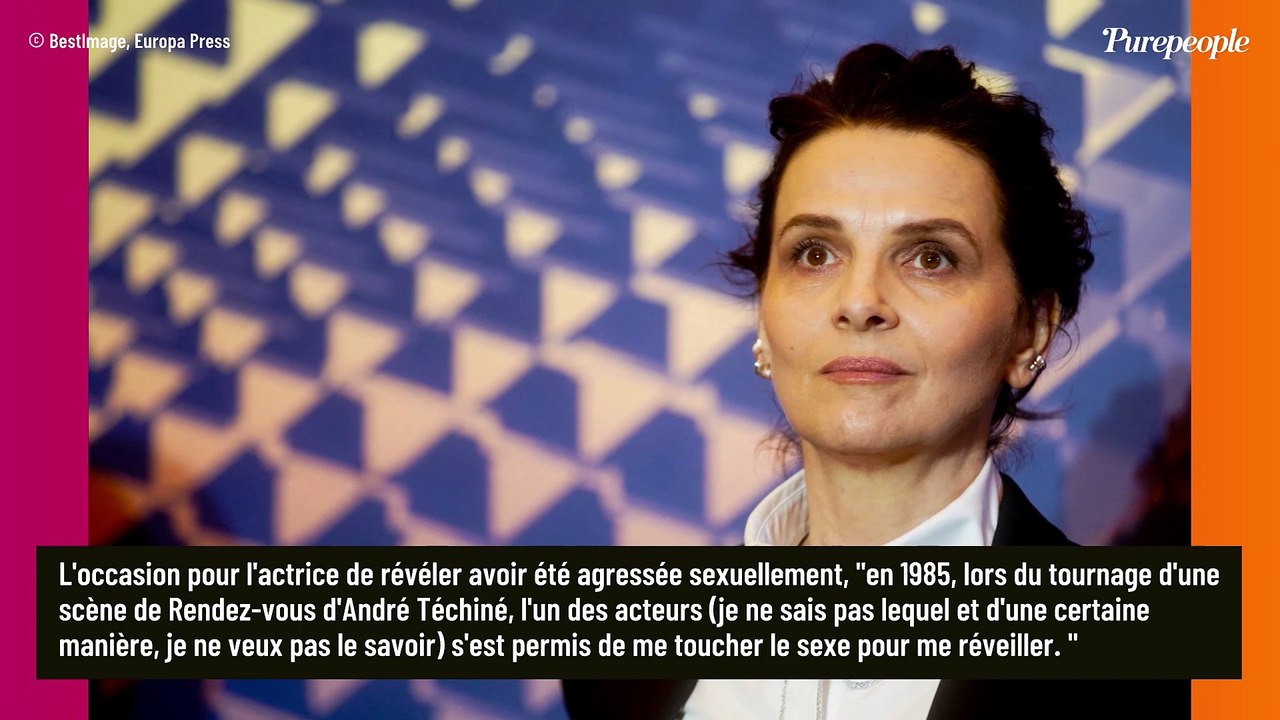 "Il s'est permis de me toucher le sexe" : Juliette Binoche agressée sexuellement, révélations bouleversantes