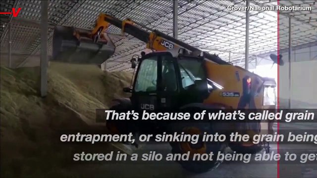 This High-Tech, Grain-Surfing Robot Could Save Lives and Food