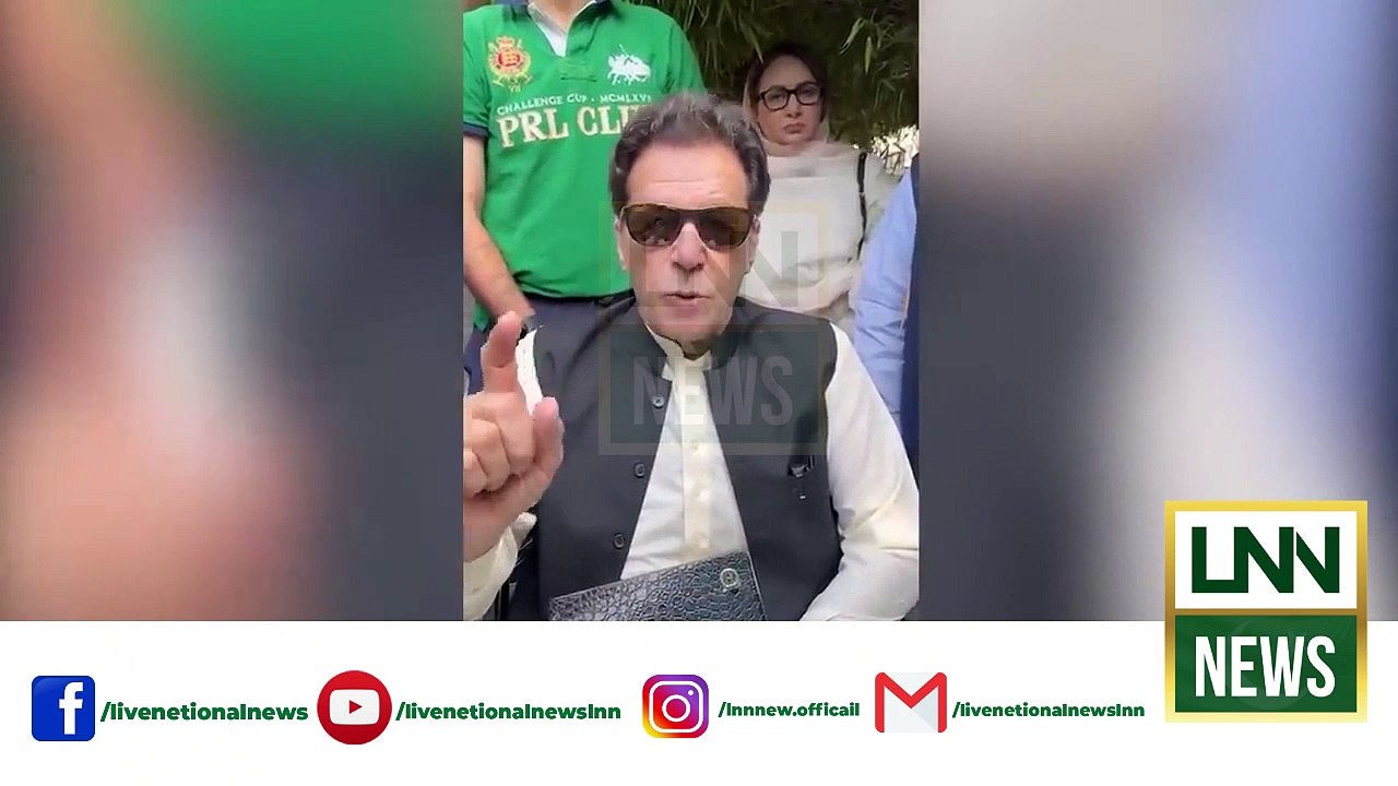 Imran khan on Wheel Chair Stunning revelation before leaving for islamabad | Lnn