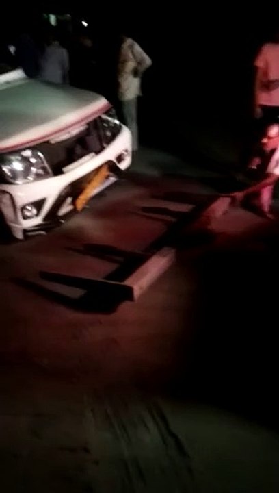 Death pillar in Smart Road, where people often fall victim to accidents