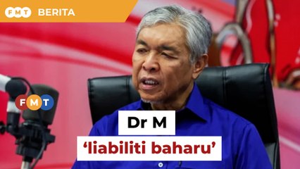 Dr M ‘liabiliti’, kerajaan perpaduan lebih besar banding Proklamasi Orang Melayu, kata Zahid