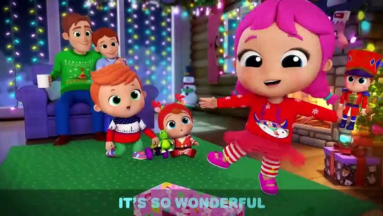 Jill & The Nutcracker (Christmas Song) | Little Angel Kids Songs & Nursery Rhymes