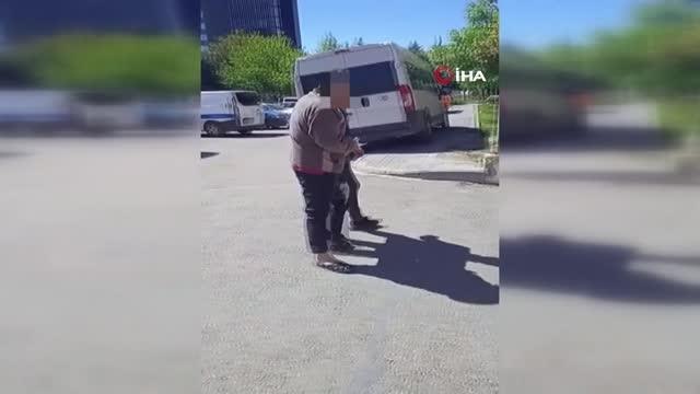 Elektrikli bisikletin çalındığı anlar kamerada