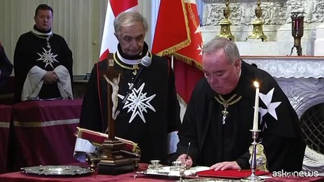 Fra' John Dunlop eletto 81mo Gran Maestro del Sovrano Ordine di Malta