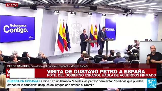 Pedro Sánchez: Colombia y España están reforzando sus relaciones bilaterales