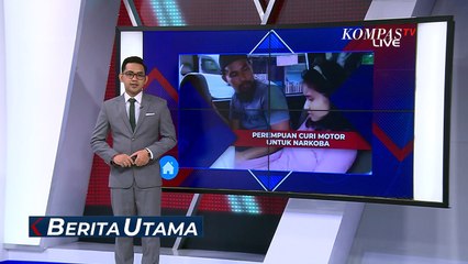 Miris! Perempuan di Pangkalpinang Curi Motor Demi Beli Narkoba