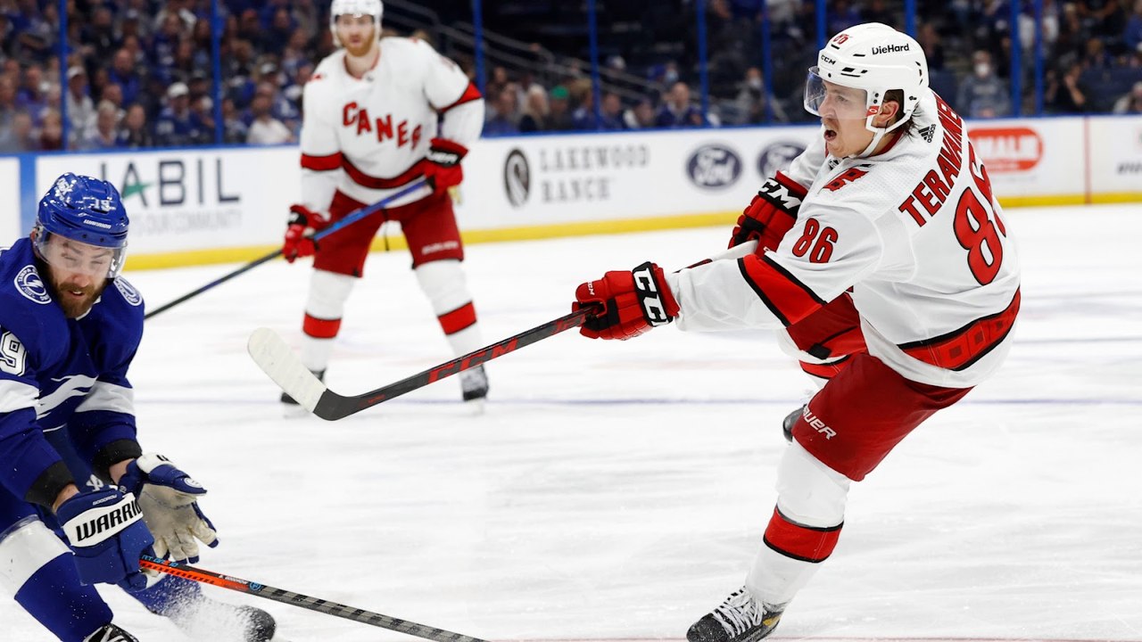 Hurricanes Take Game 1 At Home Vs. Devils