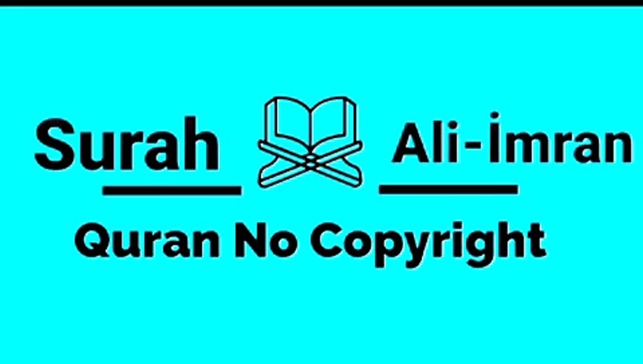 003 surah Al Imran of Quran Beautiful recitation