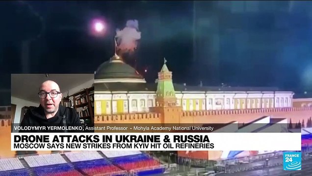 Drone attacks in Ukraine and Russia: Self-sabotage or assassination attempt?