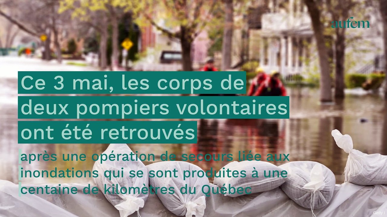 Inondations : deux pompiers morts lors d'une opération de sauvetage