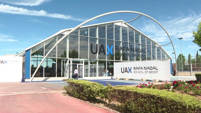 La Universidad Alfonso X el Sabio inaugura el polideportivo de UAX Rafa Nadal School of Sport