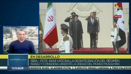 Pdte. Iraní Ebrahim Raisi resalta importancia de la causa palestina