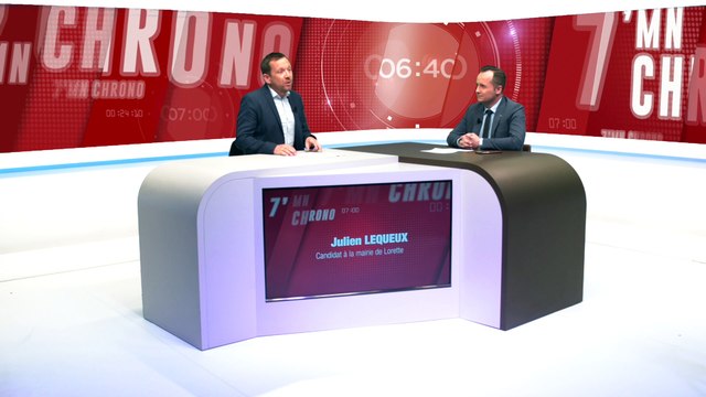 7 Minutes Chrono - Julien lequeux, candidat à la mairie de Lorette