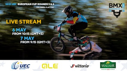 2023 UEC BMX EUROPEAN CUP Rounds 5 & 6 Valmiera (LAT), 6-7 May 2023