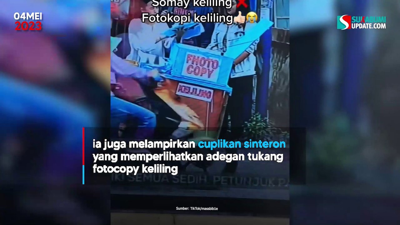 Diluar Nalar, Tukang Fotokopi Keliling Pakai Motor Sukses Bikin Warganet Keheranan