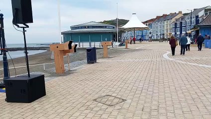 Mysterious island off Aberystwyth coast