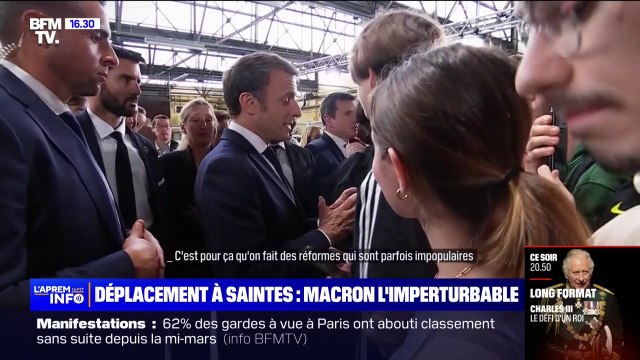 Comment financer les un milliard d'euros que vous avez annoncé? , Emmanuel Macron interpellé par un lycéen sur la réforme du lycée professionnel