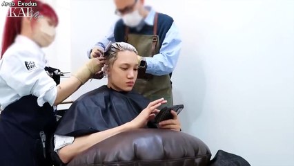 فلوق جونغ إن الذي عمل بجد (ممارسة فيلم كاي-صبغ الشعر-حفلة عيد الميلاد-تصوير ميلان)