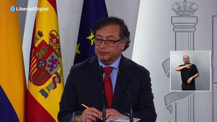 Gustavo Petro se reafirma y acusa a España de llevar a América "una sociedad de yugo feudal"